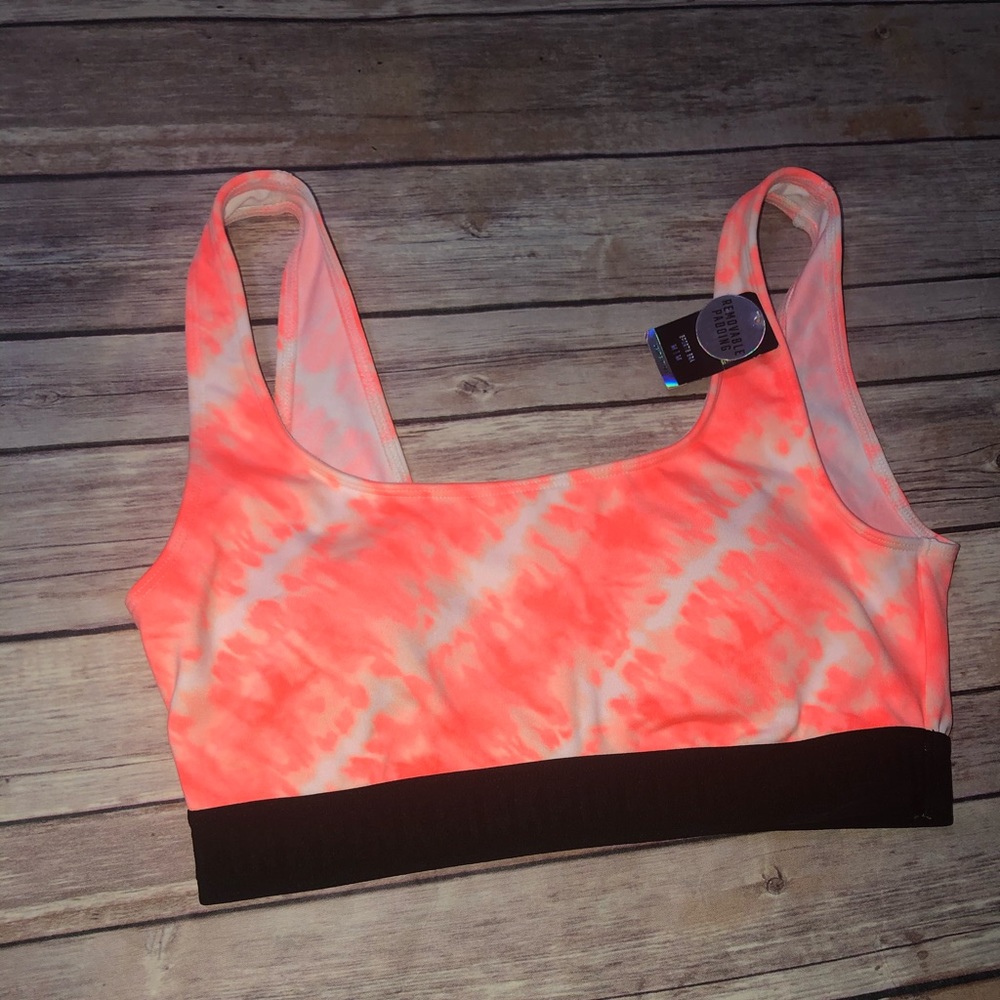 Tie dye sports bra Pink Victoria Secret